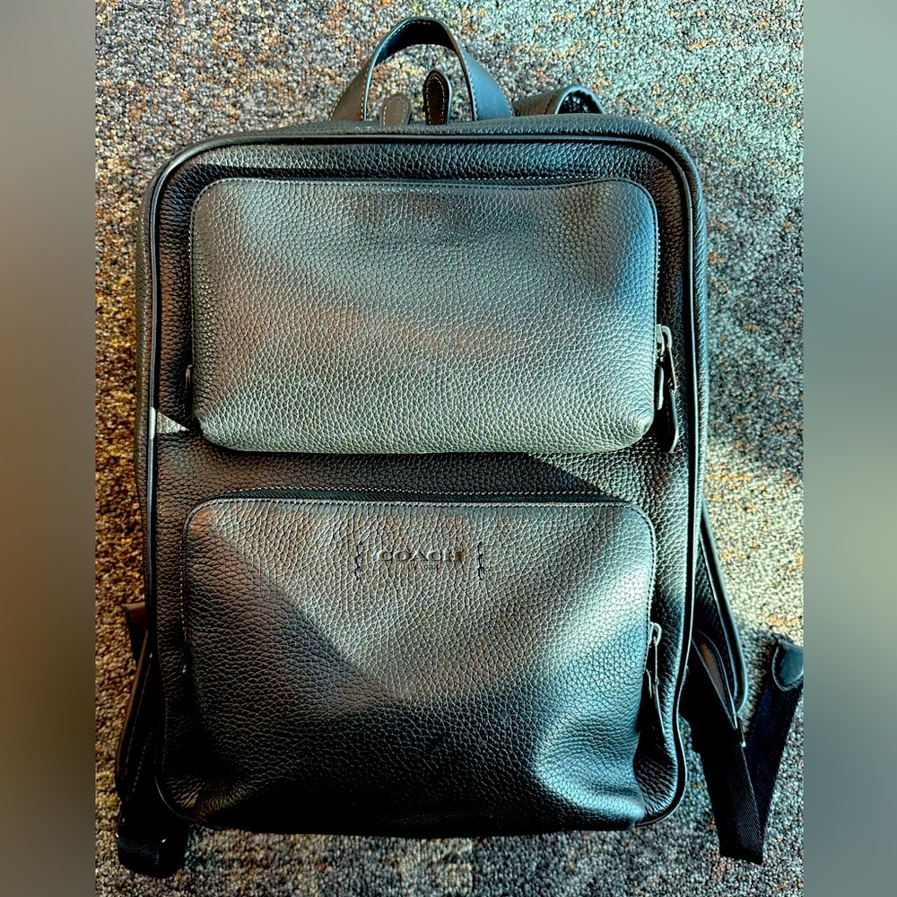 Coach - Black Backpack